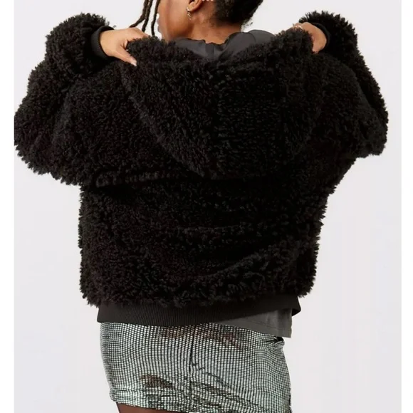 UO Casey Fleece Hooded Zip Jacket - Picture 9 of 9